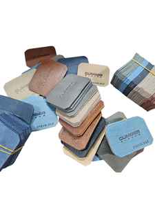 Custom Eco-Friendly Leather Garment Labels Hot Stamping <b>Silk</b> <b>Screen</b> Printing Customized Colors Sizes for Clothing Bags Shoes - Product Image 3