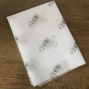 Factory Production 17gsm <strong>Red</strong> Customized logo Gold Printing Gift Tissue <strong>Wrapping</strong> <strong>Paper</strong> - Product Image 6