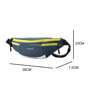 Custom Lightweight Running Belt <b>Waterproof</b> Zipper Closure Slim Fanny Pack Phone Holder Plain <b>Box</b> for Active Lifestyle Runners - Product Image 6