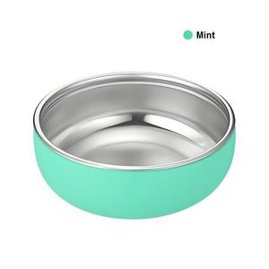 Bol mélangeur en acier inoxydable sans BPA avec base adhésive en silicone, motif dessin animé, compatible lave-vaisselle, pour le rangement des aliments des tout-petits et des enfants - Product Image 1
