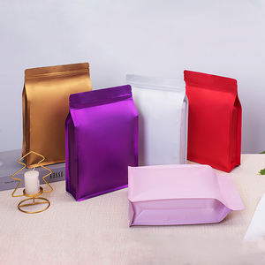 Sacs refermables en aluminium à huit soudures latérales, emballage plastique, sacs à fond plat pour céréales de 2,5 kg - Product Image 3