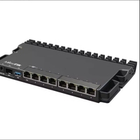 MikroTik Venta caliente RB5009UG + S + IN 10G SFP + 7X Gigabit Quad Core PoE router switch RB5009UG + S + IN
