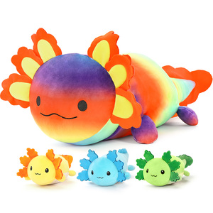 Haute qualité étreignant mère et bébé Axolotl peluche jouet ensemble oreiller en peluche pour l'autisme enfants idée cadeau Squishy <span class=keywords><strong>salamandre</strong></span> - Product Image 2