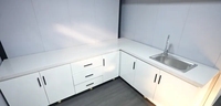 Construction rapide Maison préfabriquée mini portable 20 pieds 40 pieds 2 3 4 chambres Maison pliable extensible Conteneur préfabriqué Villa de luxe