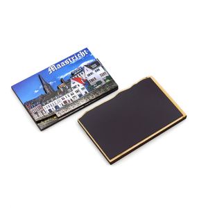 Hot Selling Custom Print Logo Country Cities Tourism Souvenirs Customized Laser Engrave 3D Wooden <b>Fridge</b> Magnets - Product Image 3