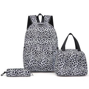 Trendy <b>leopard</b> print <b>backpack</b>-high capacity premium korean style stylish - Product Image 5