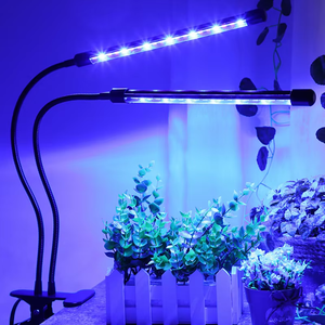 Lampes de culture pour plantes Joystar à 2 têtes, <span class=keywords><strong>LED</strong></span> USB de bureau avec gradation à 10 niveaux et minuterie pour plantes succulentes - Product Image 3