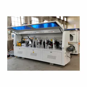 wood door straight automatic edge banding machine pvc strip melamine cabinet edge bander machine used for carpentry