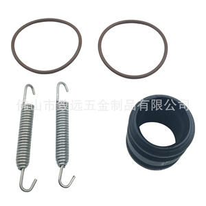 Coupler Seal And <b>Spring</b> Kit 6x4x2 Inches Rubber Muffler Exhaust Diffuser To <b>Silencer</b> - Product Image 5