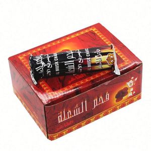 Carbón Redondo de Madera Pura de 33 mm, Negro, de Encendido Rápido, Hecho a Máquina, con Tiempo de Combustión de 50-60 Minutos, Ceniza Blanca para Hookah - Product Image 1