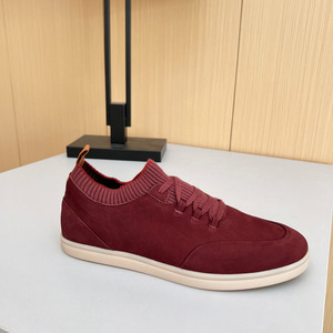 รองเท้าหนังผู้ชายแบบสวมสบายสำหรับฤดูร้อน ขายส่งจากโรงงาน คุณภาพสูง พื้นนุ่ม เหมาะสำหรับเล่นกีฬาและเดิน - Product Image 1