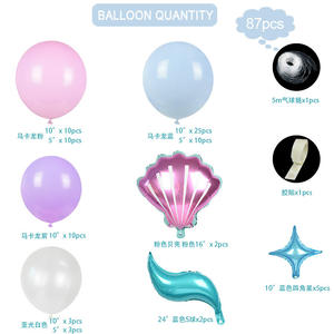 Ensemble de ballons sirène, offre spéciale <span class=keywords><strong>Amazon</strong></span>, demande de mariage, <span class=keywords><strong>anniversaire</strong></span>, costume de ballons spécial, vente en gros - Product Image 4