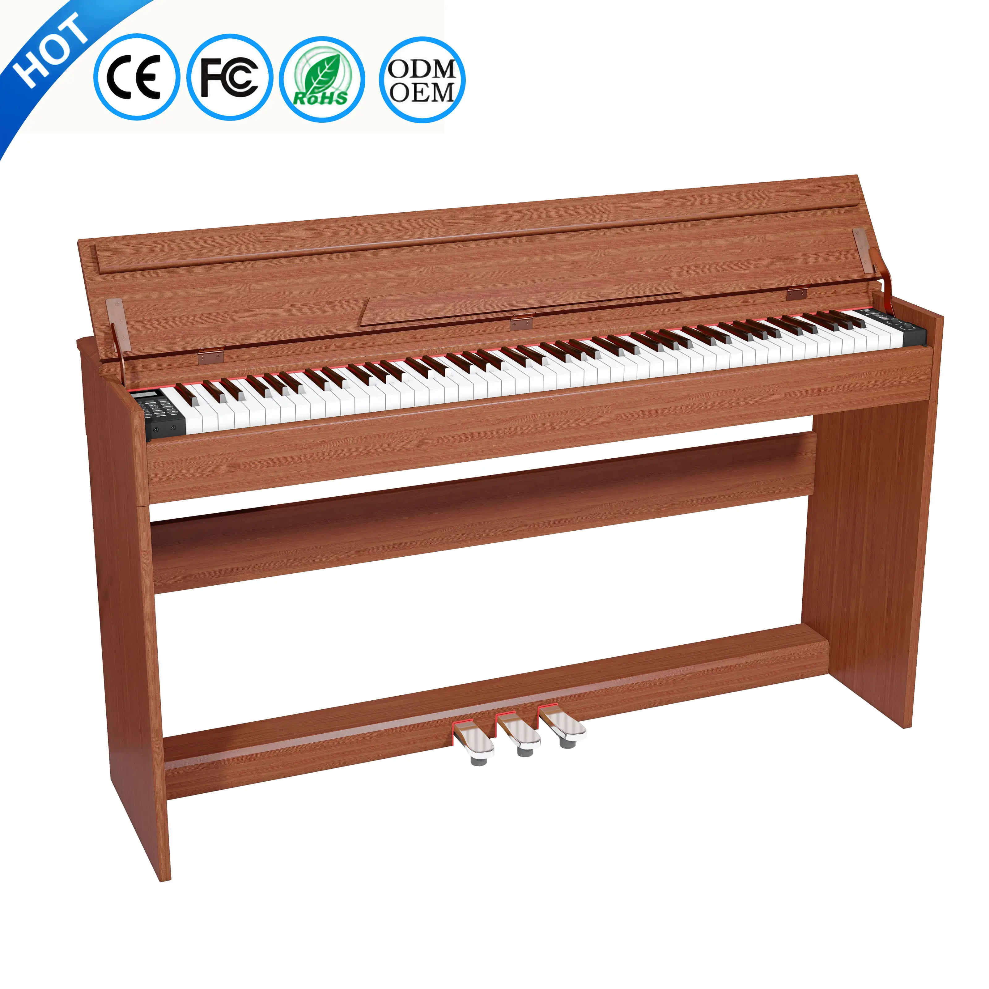 Keyboard piano elektrik digital, keyboard piano digital elektronik 88 kunci berat, profesional