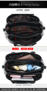 Bolso de Mensajero de Moda de Alta Calidad, Bolso de Hombro con Múltiples Compartimentos, Bolso de Mano Personalizado de Gran Capacidad para Mujer - Product Image 6