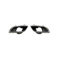 Accessoires de voiture Embouts de tuyau arrière en acier inoxydable de style carré 300 S pour Chrysler 2016-2023