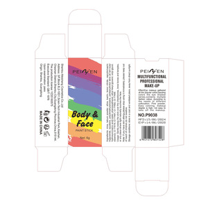 Maquillage de style occidental, peinture pour le visage et le corps pour Halloween, crème néon, fard à paupières fluorescent, paillettes scintillantes, fard à paupières, surligneur pour les paupières - Product Image 4