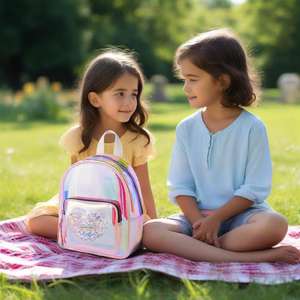 <span class=keywords><strong>Mochila</strong></span> de PVC <span class=keywords><strong>transparente</strong></span> Mini Kids Clear Preschool Book Bag para jardín de infantes - Product Image 3