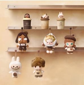 2025ของเล่น poppmart Bubble Moe รุ่นโรงงานกาแฟ, สินค้ามาใหม่จี้ตุ๊กตาผ้าพลัช - Product Image 3