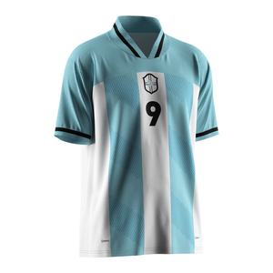 Camiseta de Fútbol Versátil con Cuello Plegable, Tejido de Secado Rápido y Paneles que Controlan la Humedad para Entrenamientos - Product Image 5