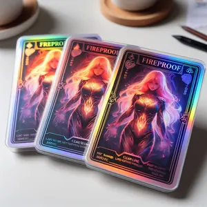 Supplier Custom Holographic Foil Holographic Printing Trading Game Cards