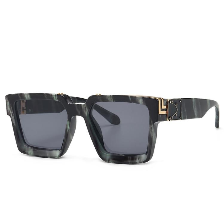 Hip Hop Sunglasses for Men Thick Frame Designer Eyewear