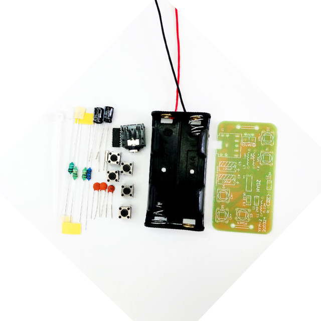 JYJD FM Stereo Radio DIY Kit Wireless FM Radio Transmitter and Receiver Module Frequency Modulation Soldering Practice
