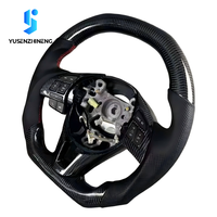 Setir Mobil Sport Kulit Serat Karbon Kustom untuk Mazda 3 6 RX8 CX60 Speed MX5 8 CX5 Cx7 RX7 Cx-5 CX90 BL GH GG GY