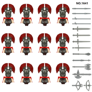 Ensemble de blocs de construction MOC Chevalier Médiéval Guerrier Cœur de Lion Figurines de Crusader Accessoires de Légion Jouets DIY pour Enfants - Product Image 5
