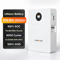 Sistem Penyimpanan Energi Surya Hibrida Growatt Kit Lengkap Fotovoltaik 10-20Kw 10KWH Baterai Grid yang Dapat Ditumpuk Sistem Tenaga Surya PV
