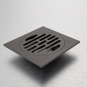 <span class=keywords><strong>Filtre</strong></span> carré en laiton moderne 10*10cm Invisible Insert <span class=keywords><strong>Anti</strong></span> <span class=keywords><strong>Odeur</strong></span> Salle de bain <span class=keywords><strong>Douche</strong></span> Drain de sol - Product Image 3