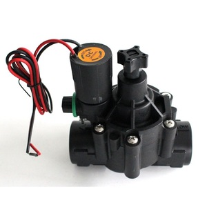 Pulse Solenoid Valve 1 Inch Plastic Manual Switch For Water Air <b>Control</b> - Product Image 1