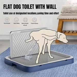 Pet Dog <b>Cat</b> <b>Litter</b> Toilet Mat Training Indoor Plastic Tray Grass Training System <b>Litter</b> Box for Dogs - Product Image 2
