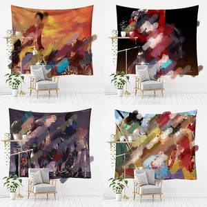Tapisserie murale décorative unique et intéressante à motif de dessin animé, série One Piece, affiche esthétique pour chambre à coucher, couverture - Product Image 2