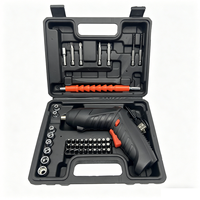 Tournevis sans fil à livraison rapide 2N.m 300mAh, mini tournevis électrique rechargeable avec 47 embouts, boîte BMC, pour bricolage à domicile