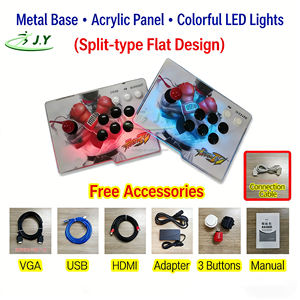 JY คอนโซลเกมเหล็กอาเขตแบบแยกส่วน DX 26800/9800 in 1สำหรับเล่นวิดีโอเกมย้อนยุคในบ้าน - Product Image 3