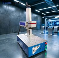 Máquina de Grabado y Marcado Láser de Fibra CNC CORAL HG-ZM-A-D30w - Programable, de Alta Precisión, Refrigeración por Aire, Compatible con Múltiples Formatos