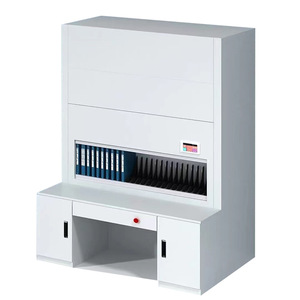 Smart Rotating Vertical Lift Steel <b>File</b> Cabinet Office Library Lab Height Selectable Layers Smart School <b>File</b> <b>Storage</b> Cabinet - Product Image 1