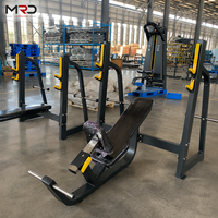 Banc de musculation inclinable à charge libre pour presse à la barre et exercices pectoraux, équipement de fitness pour entraînement de force en salle de sport