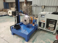 Sistema de Soldadura Automática de Bobinas de Tubería para Soldadura en Taller y Campo de Bobinas de Tubería con Brida, Procesos MIG/TIG/SAW