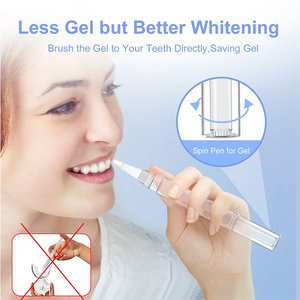 Kit de <span class=keywords><strong>blanchiment</strong></span> dentaire à domicile avec lumière LED, logo personnalisé, produit pour des dents blanches et un sourire éclatant - Product Image 3