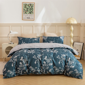 Parure de <span class=keywords><strong>lit</strong></span> imprimée en gros – Ensemble de literie 3 pièces classique de haute qualité avec housse de <span class=keywords><strong>couette</strong></span> imprimée par dispersion - Product Image 1