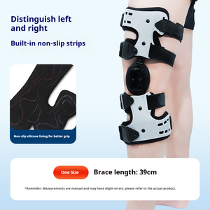 Soporte Ortopédico Ajustable y Transpirable para la Rodilla, de Poliéster Grueso, para Estabilizar la Rodilla, Corregir la Rodilla Valga y las Piernas en Arco, Protección - Product Image 5