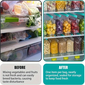 Bolsas de Plástico Transparentes con Cierre Ziplock para Congelador, para Alimentos y Sándwiches, al por Mayor - Product Image 5