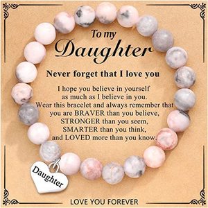 LEPAI Venta al por Mayor de Pulseras de Moda de Acero Inoxidable con Cuentas, Pulseras para Mujer, Regalos de <span class=keywords><strong>Cumpleaños</strong></span> y Festivos - Product Image 1