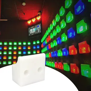 Aktif oyun interaktif indüksiyon tırmanış tutamakları led interaktif tırmanma duvarları ışık