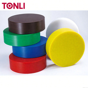 공장 가격 항균 HDPE 플라스틱 원형 1.5cm 두께 주방용 도마 과일 도마 항취 - Product Image 6