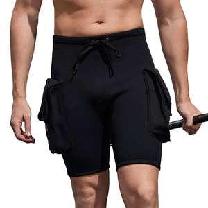 Pantaloncini <span class=keywords><strong>da</strong></span> uomo in neoprene <span class=keywords><strong>da</strong></span> 3 mm, pantaloncini <span class=keywords><strong>da</strong></span> immersione con tasca, pantaloni <span class=keywords><strong>da</strong></span> surf per sport acquatici, nuoto, snorkeling, canottaggio W142 - Product Image 3