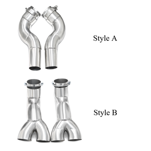 Tubos de escape de coche SYPES para <span class=keywords><strong>Mercedes</strong></span> Benz GLC <span class=keywords><strong>53</strong></span> GLE 350 450 GLS Upgrade <span class=keywords><strong>AMG</strong></span> 63 puntas de escape de acero inoxidable puntas de silenciador cuádruple - Product Image 1