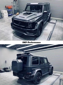 IMP Performance W463A W464 G63 G500 Portion Carrosserie En Fiber De Carbone Kit Capot Pare-chocs Aile Aileron Pour 18-21 <span class=keywords><strong>MB</strong></span> W463A <span class=keywords><strong>G</strong></span> - Product Image 3