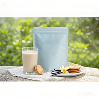 Compléments Alimentaires Marque Blanche : Poudre Protéinée Végétalienne Saveur Biscuit Vanille, Poudre de Superaliments, Shake Substitut de Repas